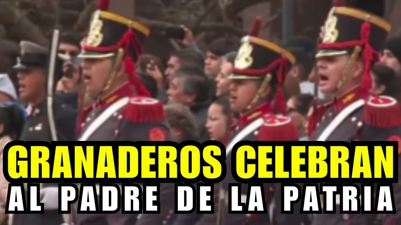 🚨TREMENDO Y EMOCIONANTE EL CANTO DE LOS GRANADEROS DE LA MARCHA DE SAN LORENZO