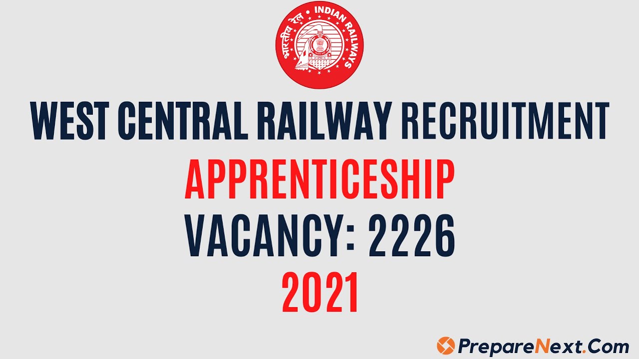 Indian Railway Recruitment 2021 | West Railway | Apprenticeship