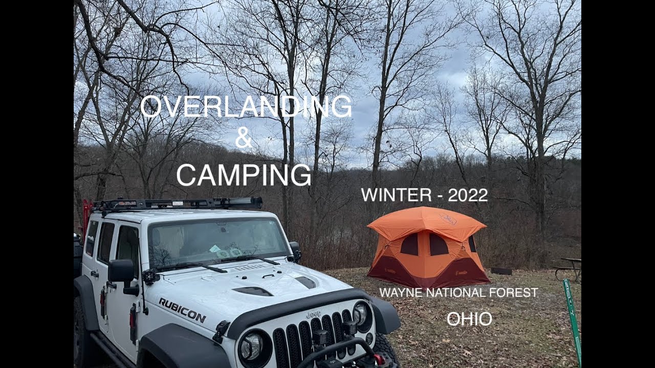 S5:E2 Winter Jeep Overlanding & Camping - Buddy Heater & Gazelle T4 Overlander Tent @ Wayne Nat For