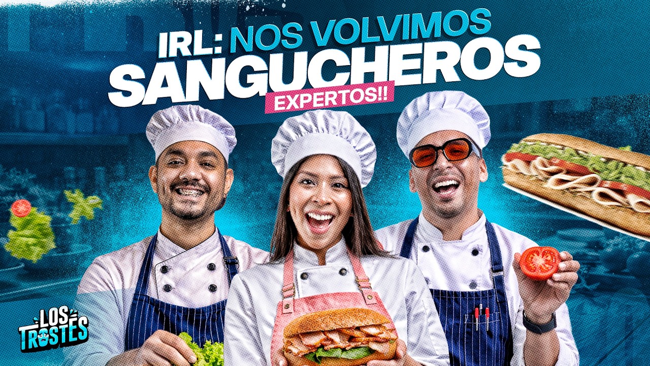 #LOSTROSTES | NOS CONVERTIMNOS EN SANGUCHEROS! KHE RIKOOO! IRL 🔥