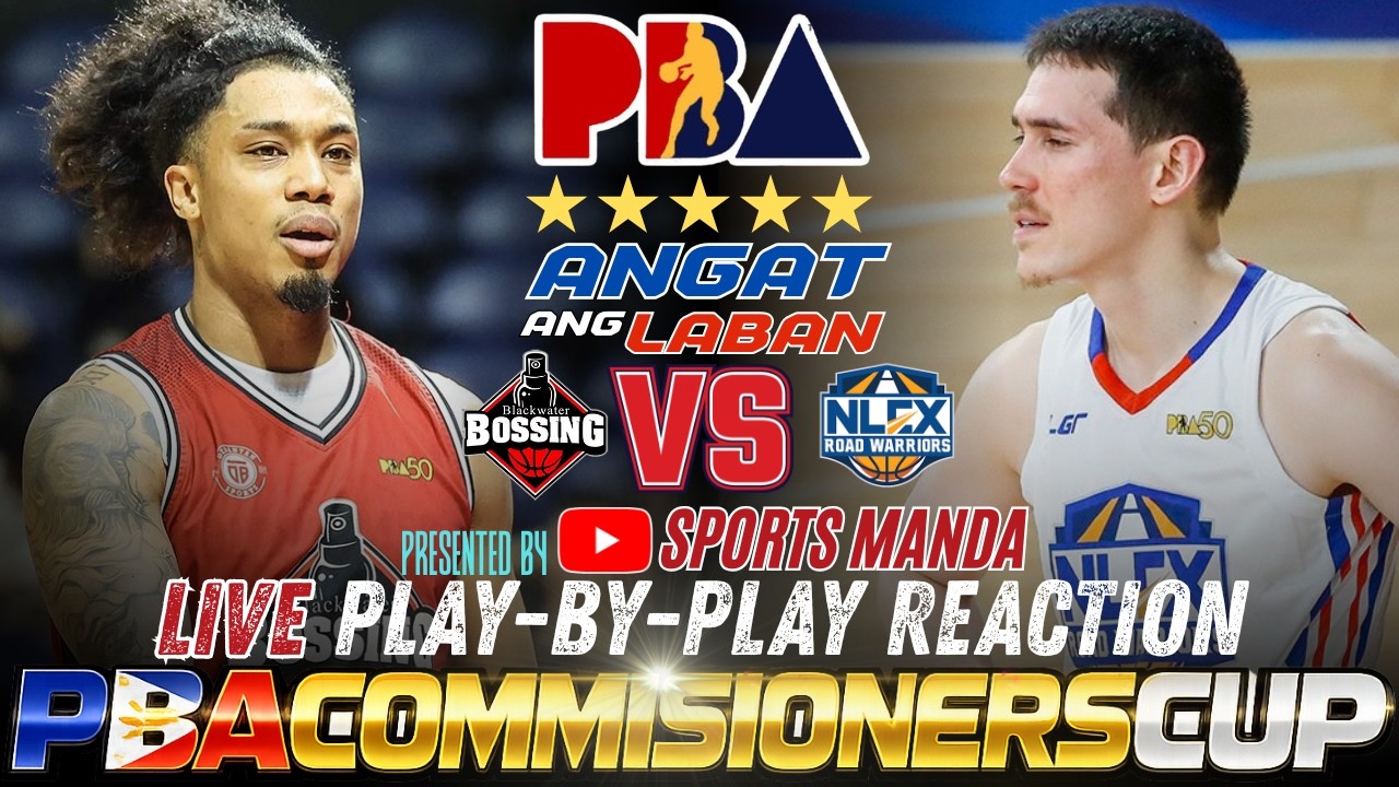 🔴BLACKWATER VS NLEX │ 2026 PBA COMMISSIONERS CUP Play-by-Play Reaction & Scoreboard