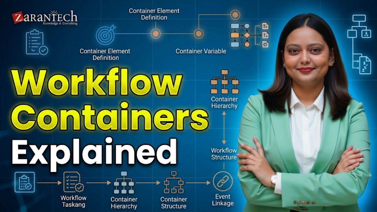 How To Use SAP Workflow Containers | ZaranTech
