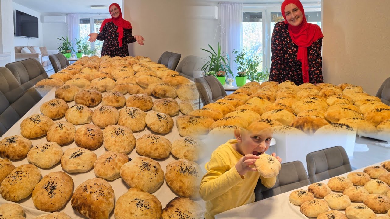 Napravila Sam Domaće Lepine i Podijelila Pred Iftar ❤️