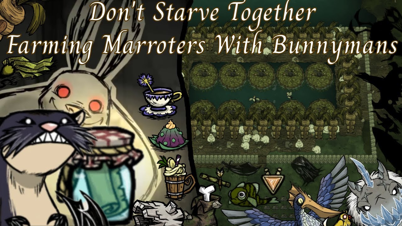 Don't Starve Together Farming Marroters With Bunnymans