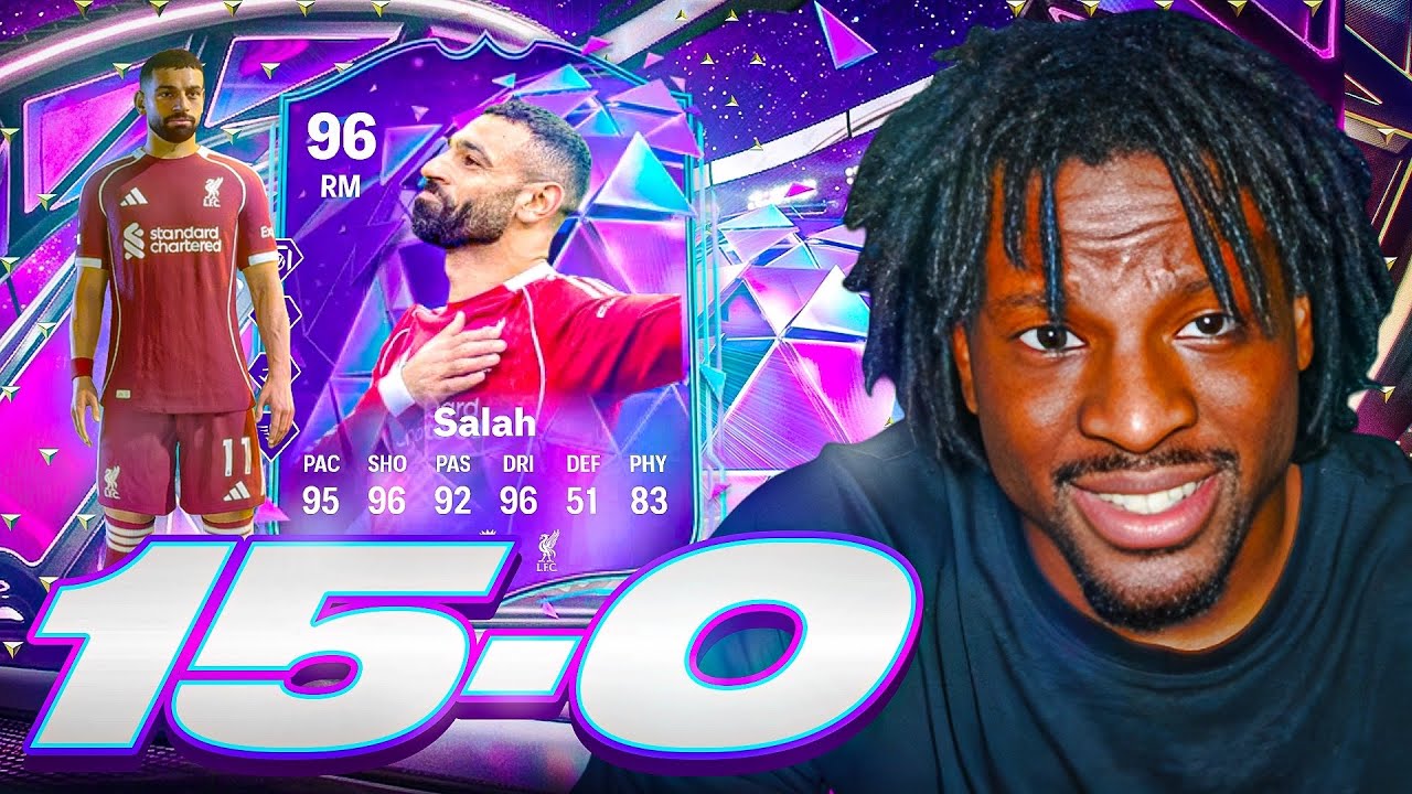СМОЖЕТ ЛИ 96 EOAE САЛАХ ВЫТАЩИТЬ МЕНЯ НА 15-0 В FUT CHAMPS?!