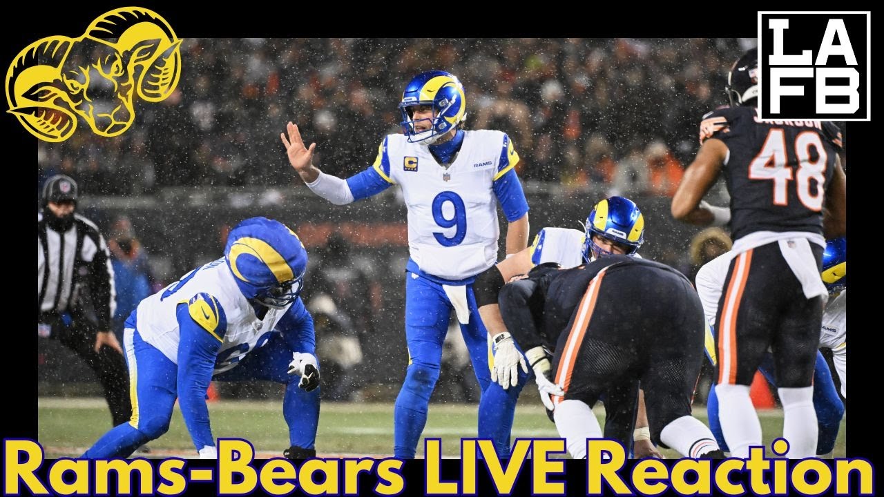 Rams-Bears Playoff LIVE Reaction