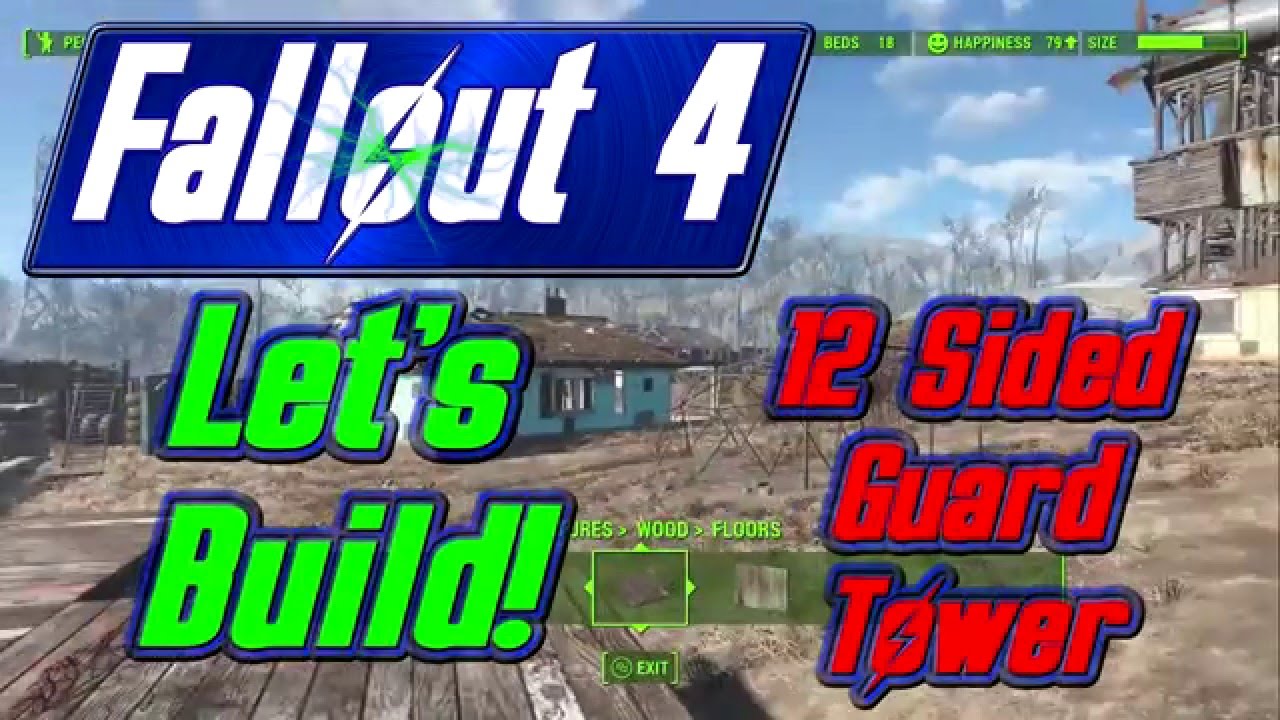 12-sided Guard Tower: Let's Build Fallout 4