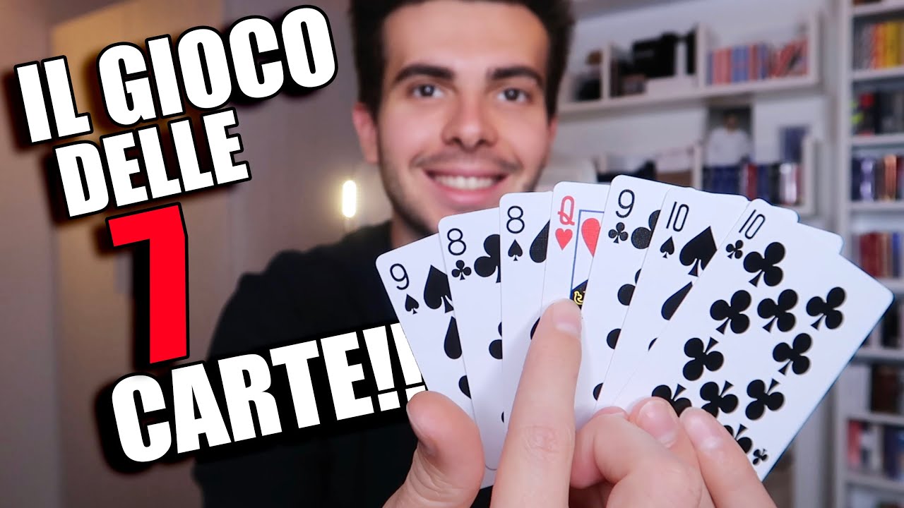 IL GIOCO DELLE 3 CARTE MA CON 7!! TUTORIAL - Sfida chiunque e vinci sempre