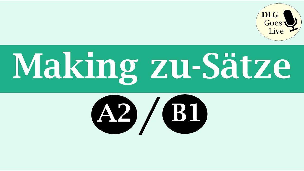 Making zu-Sätze | Learn German in Urdu/Hindi | Level A2/B1