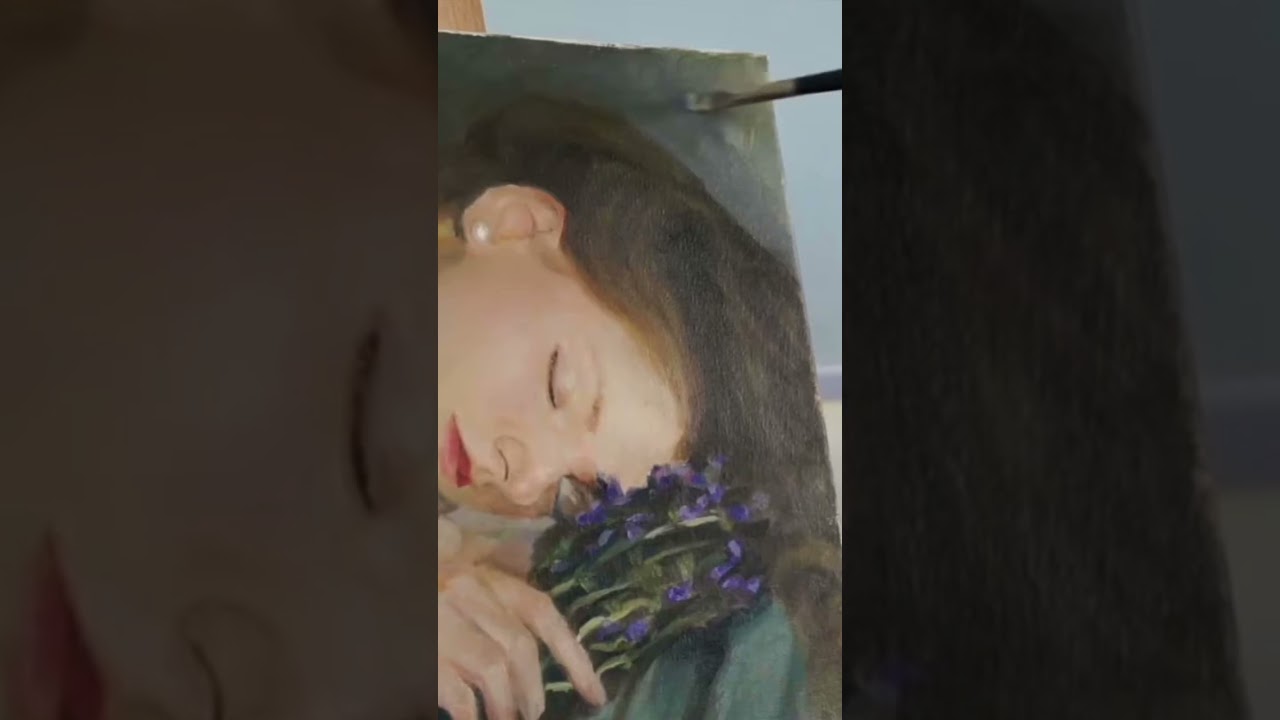 painting after a one-year break #studiovlog
