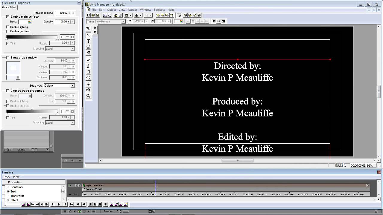 Learn Media Composer Lesson 47: Advanced Marquee Techniques