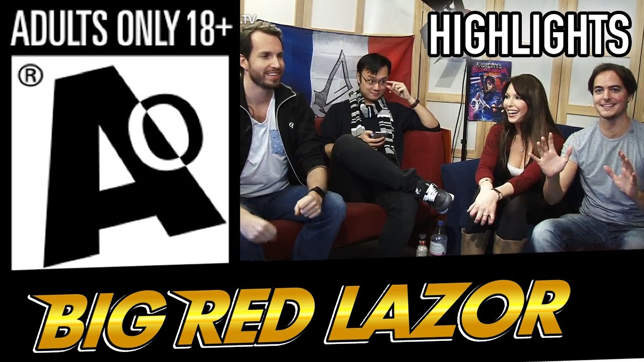 Youtube's first Adult Only video - Big Red Lazor highlights