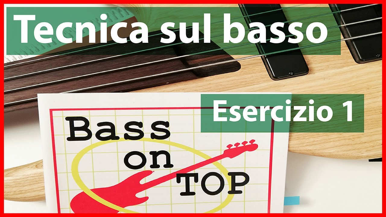 Esercizi di tecnica top per basso elettrico - Es.1 (Fig.10a)