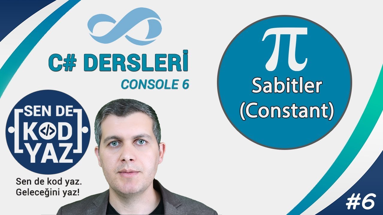 c# dersleri, Sabitler (Constant), Visual Studio 2015 Dersleri
