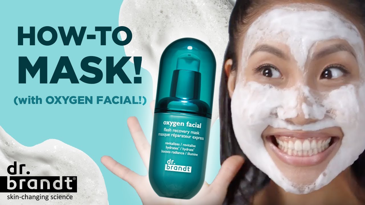 How to use the Oxygen Facial flash recovery mask