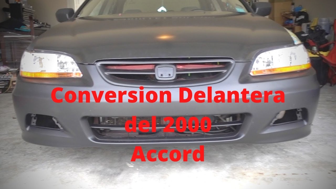 Nuevo Bumper y Cofre en el 2000 Accord
