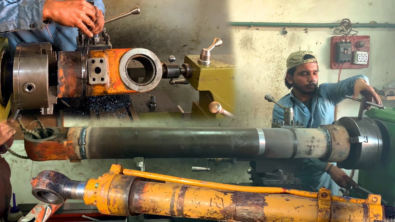 Doosan Excavator Cylinder Arm Jack | Rebuilding Excavator Hydraulic Jack | Excavator Jack