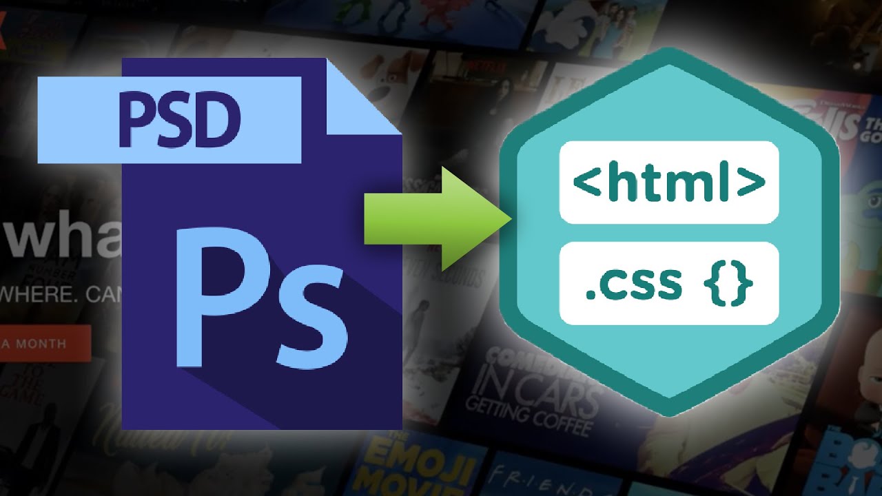 How to Convert a PSD to HTML/CSS