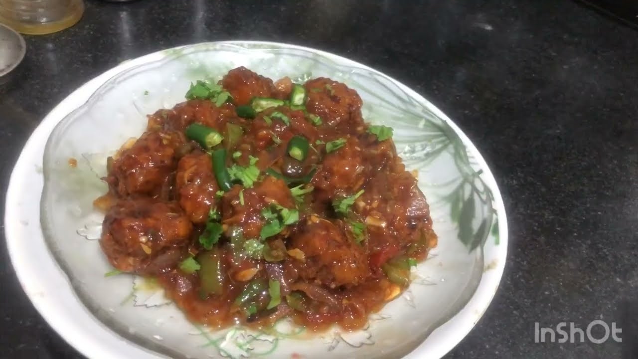 Veg manchurian #recipevideo 