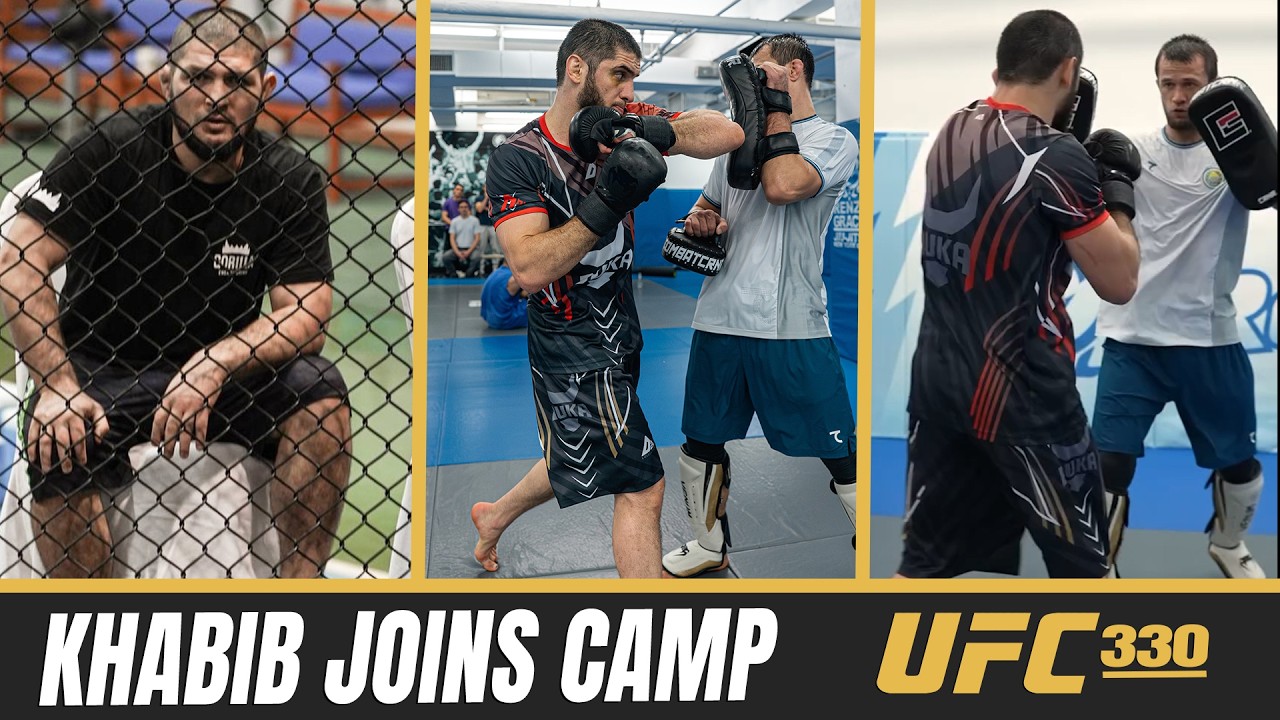Khabib Nurmagomedov Joins Islam Makhachev's TRAINING CAMP For UFC 330 vs Ian Garry!
