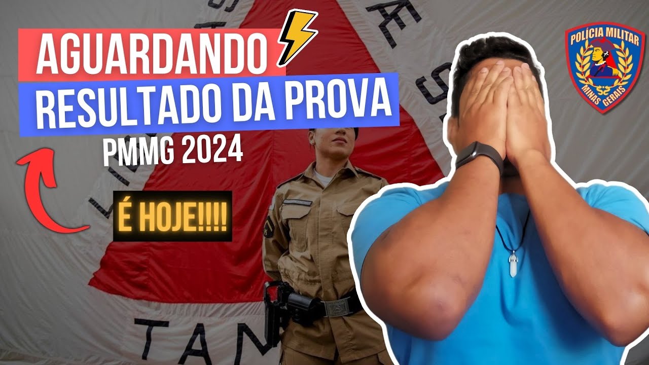 🚨 É HOJE!!!! Resultado Final da Prova Objetica - Concurso PMMG 2024 (Soldado) - LIVE