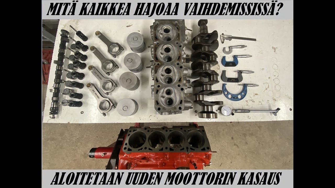 Tutkitaan vaurioita ja avataan moottori | Volvo B230
