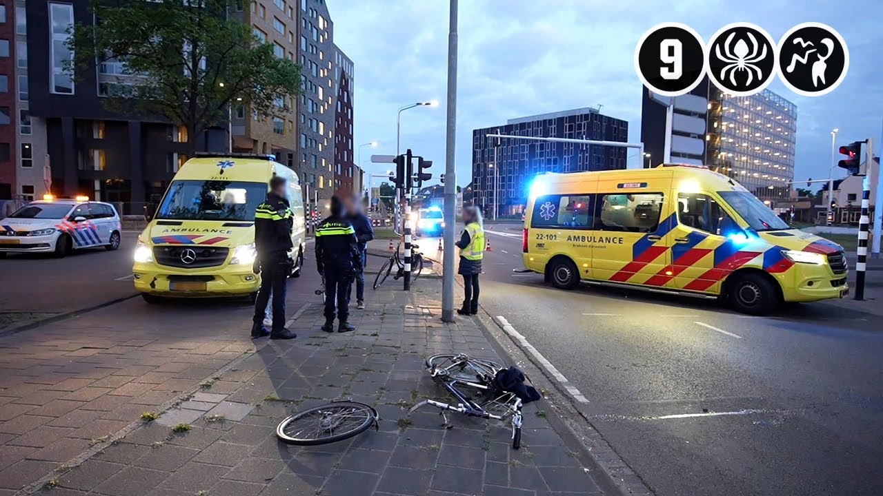 Eindhoven: Automobilist rijdt drie fietsers aan en vlucht