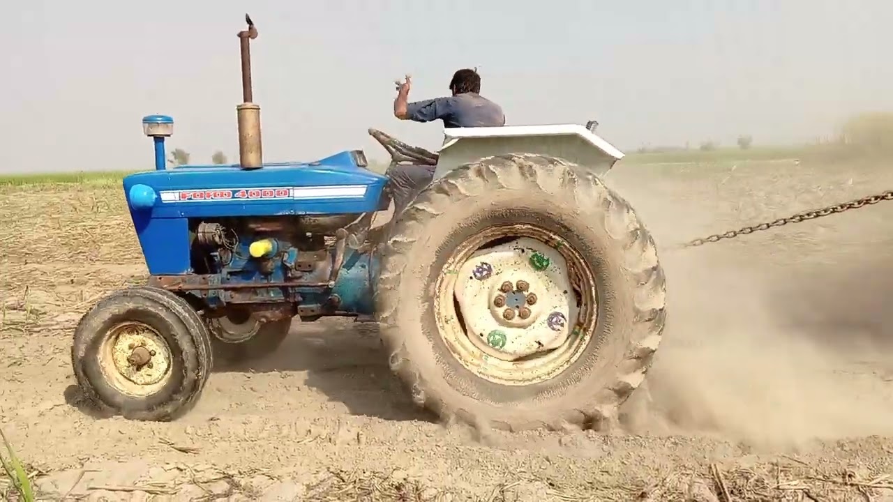 Ford tractar 4610 loode trali kamad ki nikalata hoy chak karo 