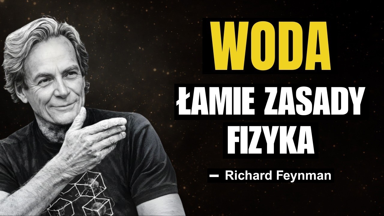WODA łamie zasady fizyki — niepokojąca odpowiedź Feynmana