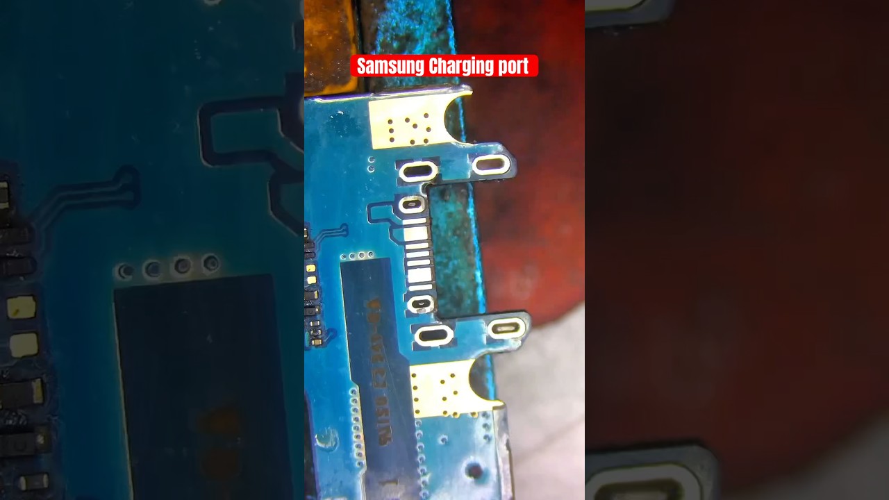 Samsung charging🪫 port which model #technology #repair #mobilerepairsolution #automobile