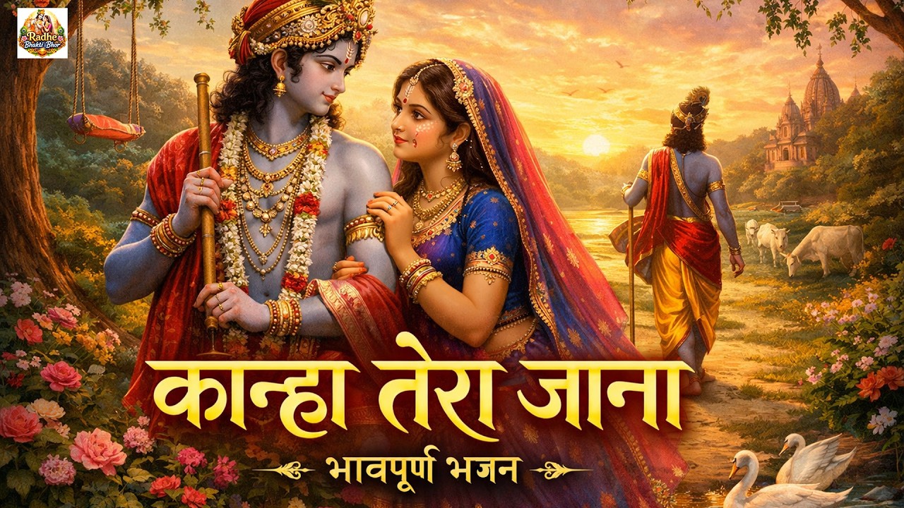 Kanha Tera Jana Radhe Krishn Bhajan | कान्हा तेरा जाना | Soulfull Lofi Bhajan | Morning Bhajan Song