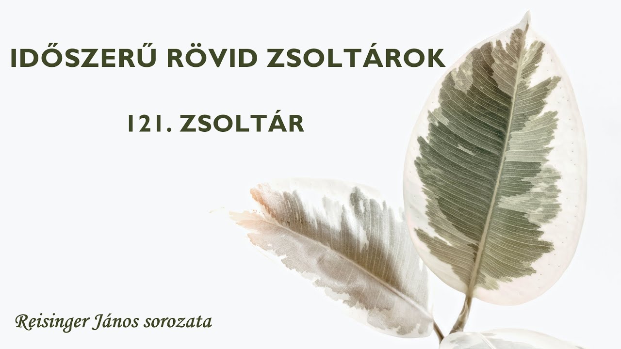 IDŐSZERŰ RÖVID ZSOLTÁROK - 121. Zsoltár