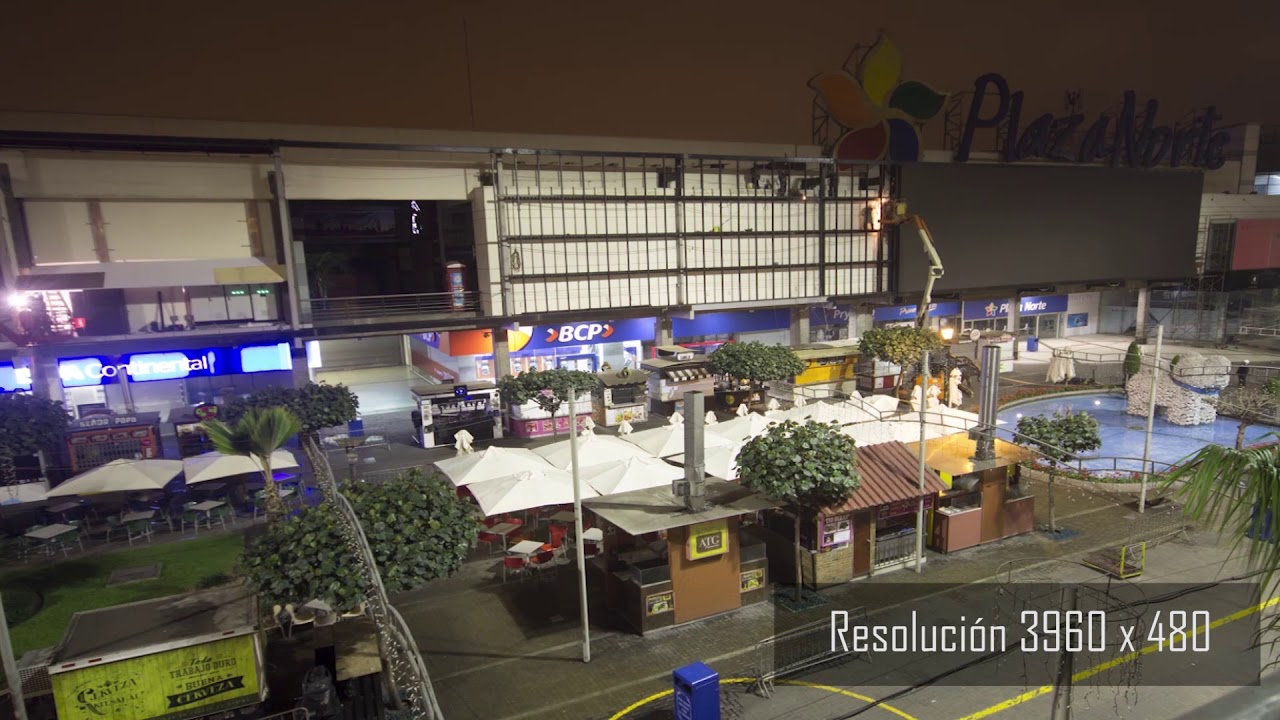Samsung Instala la Pantalla Led más Grande de Sudamérica en Plaza Norte