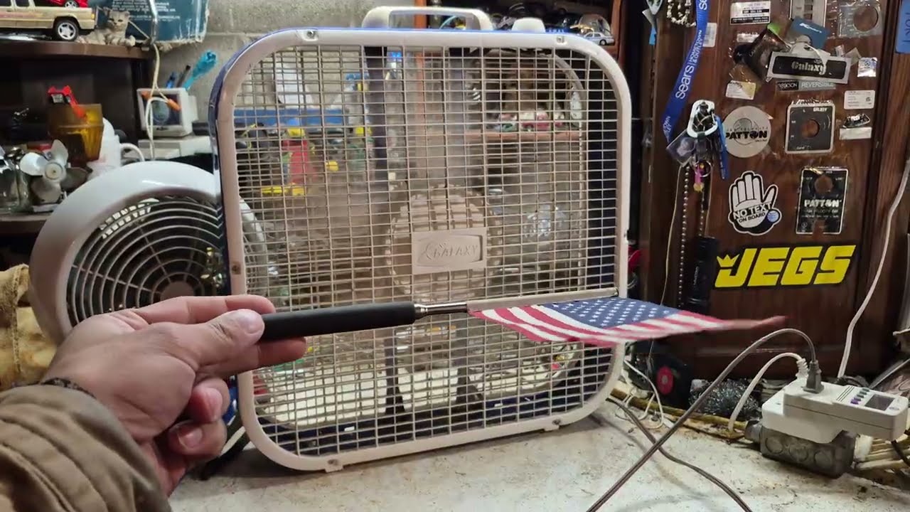 Custom Galaxy box fan 