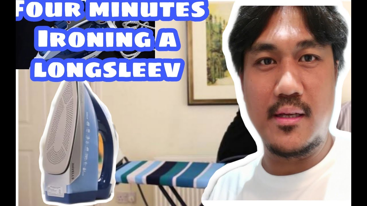 How to Iron Polo long-sleeve 4 minutes fastest Iron  |ERIC PARISIAN