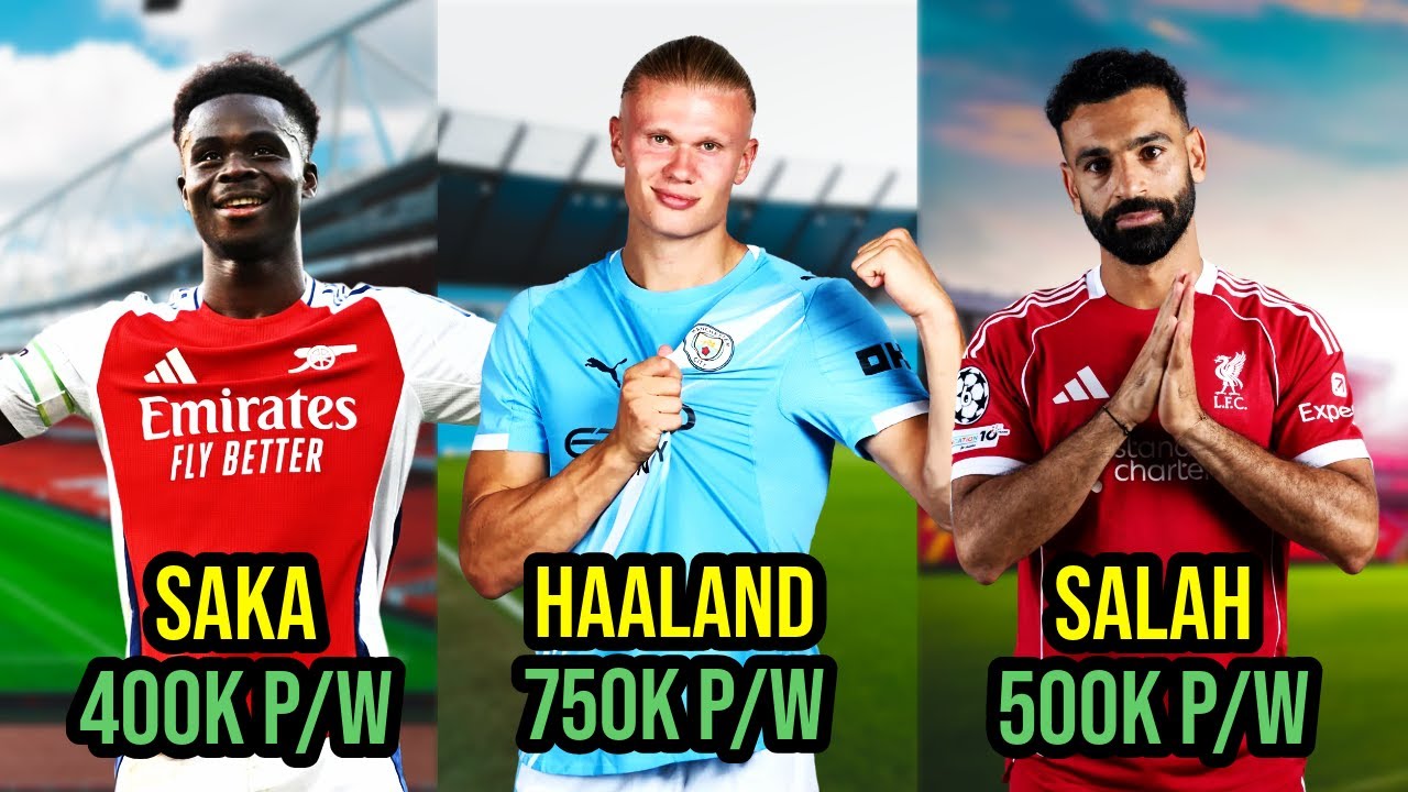Top 10 Highest Paid Players In the Premier League 2025/26