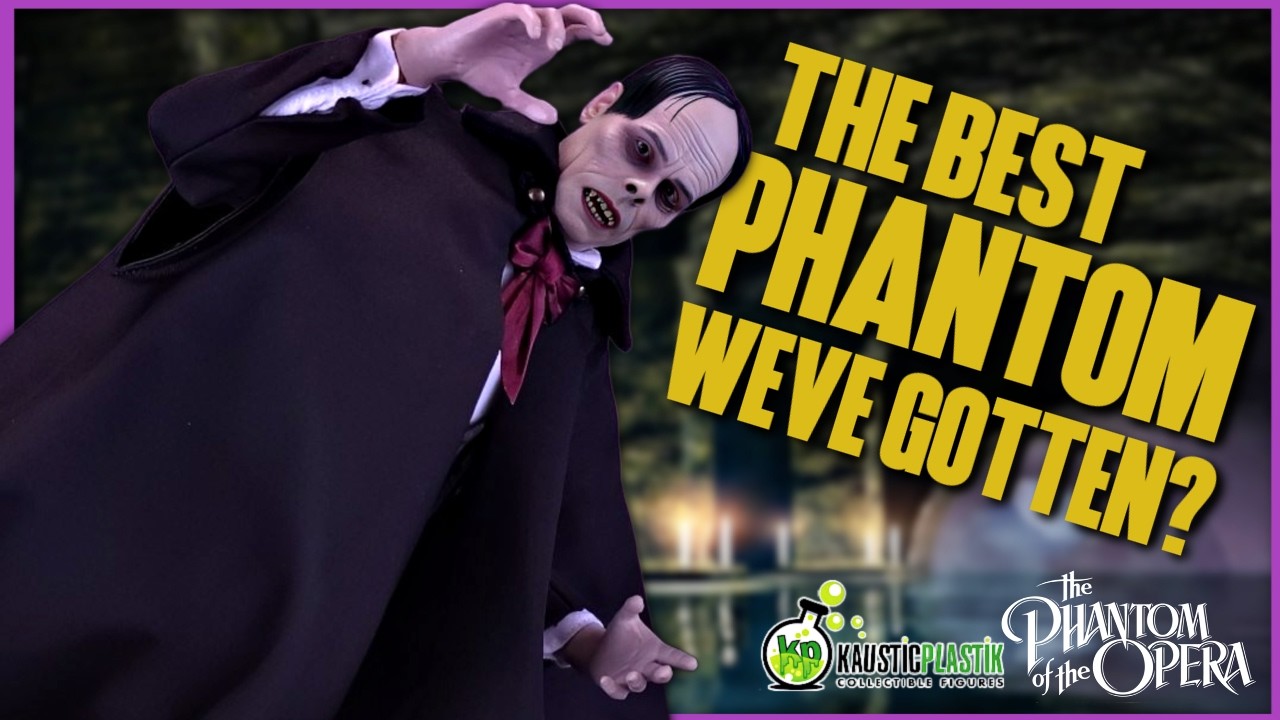 Kaustic Plastik Lon Chaney As The Phantom Of The Opera Figure Deluxe Version Review | @The Review Spot