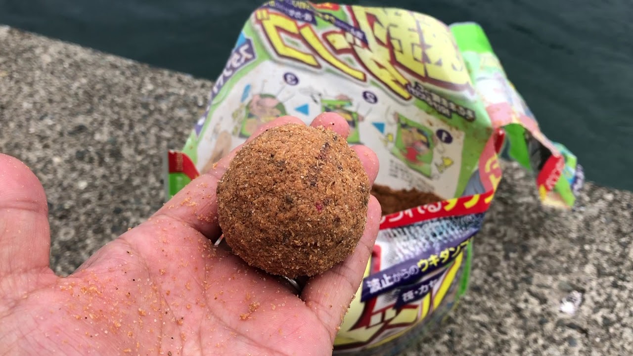 開封してすぐに使える「速釣ダンゴ」