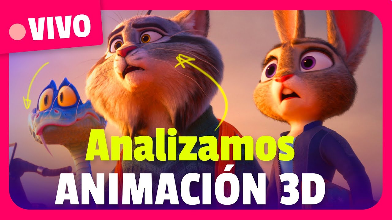 🔴 ANALIZAMOS ANIMACI&Oacute;N 3D en ZOOTOPIA 2 y MOANA