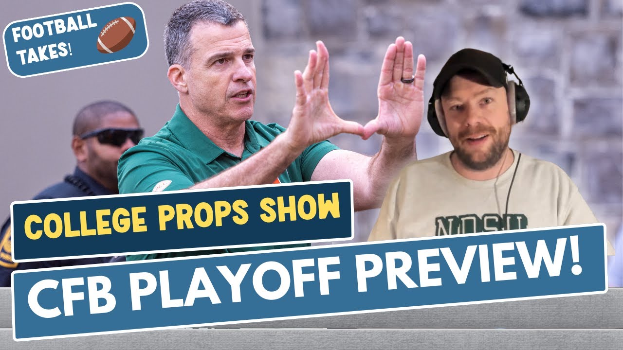 College Football Playoff PREVIEW! Miami-Texas A&M; Tulane-Ole Miss; JMU-Oregon and more!