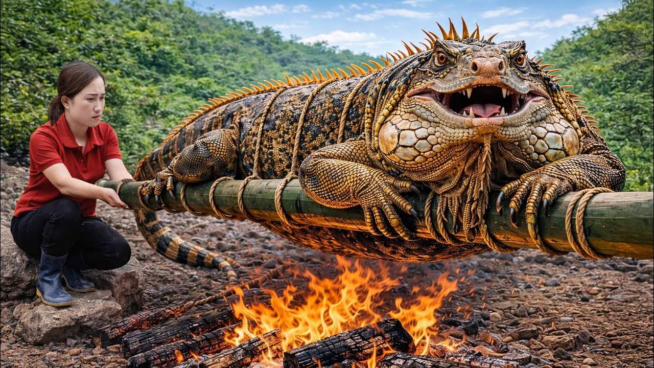 Harvesting GIANT Immortal Dragon-Shaped Crops —SOLD OUT at the Market! | Grilling a Mythical Harvest