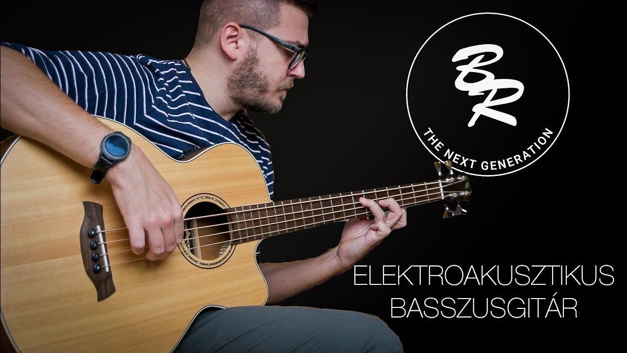 Baton Rouge elektroakusztikus basszusgitár!
