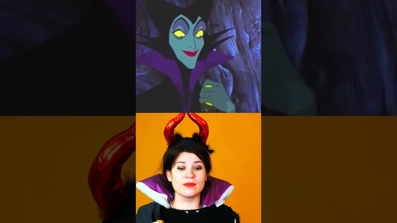 Sleeping Beauty. The prince hung Maleficent.