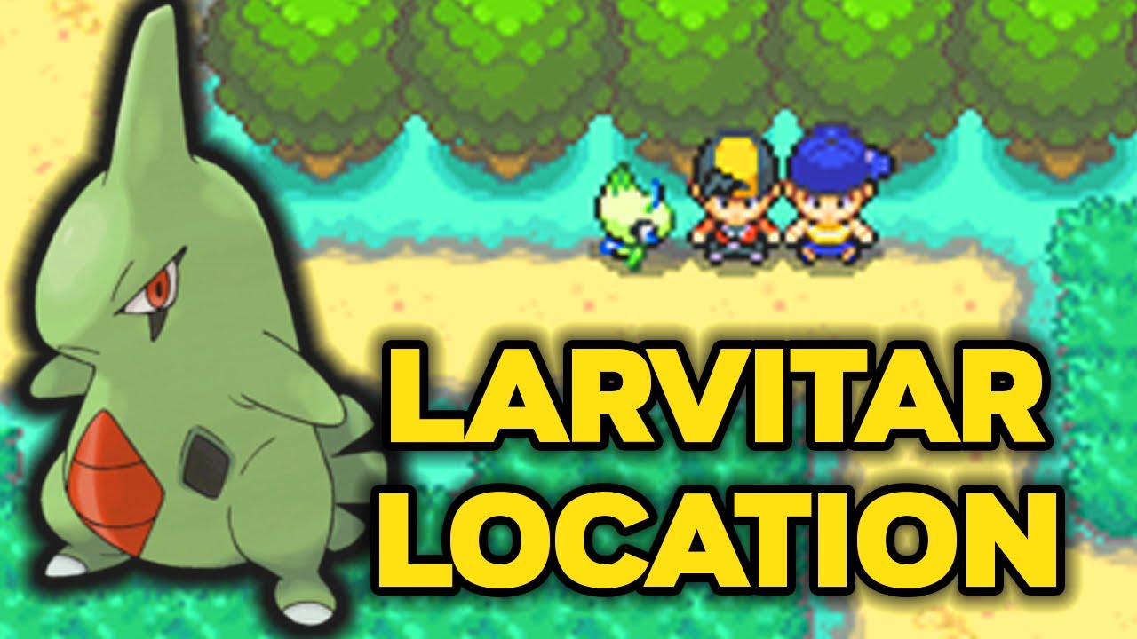 Как поймать Ларвитара в Pokemon HeartGold или SoulSilver!