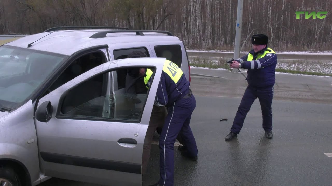 В Самаре сотрудники ГИБДД провели учения по поимке нарушителей