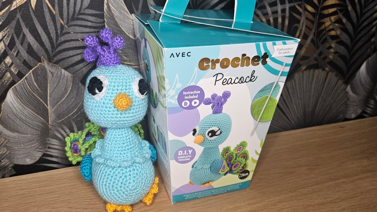 Peacock crochet part1