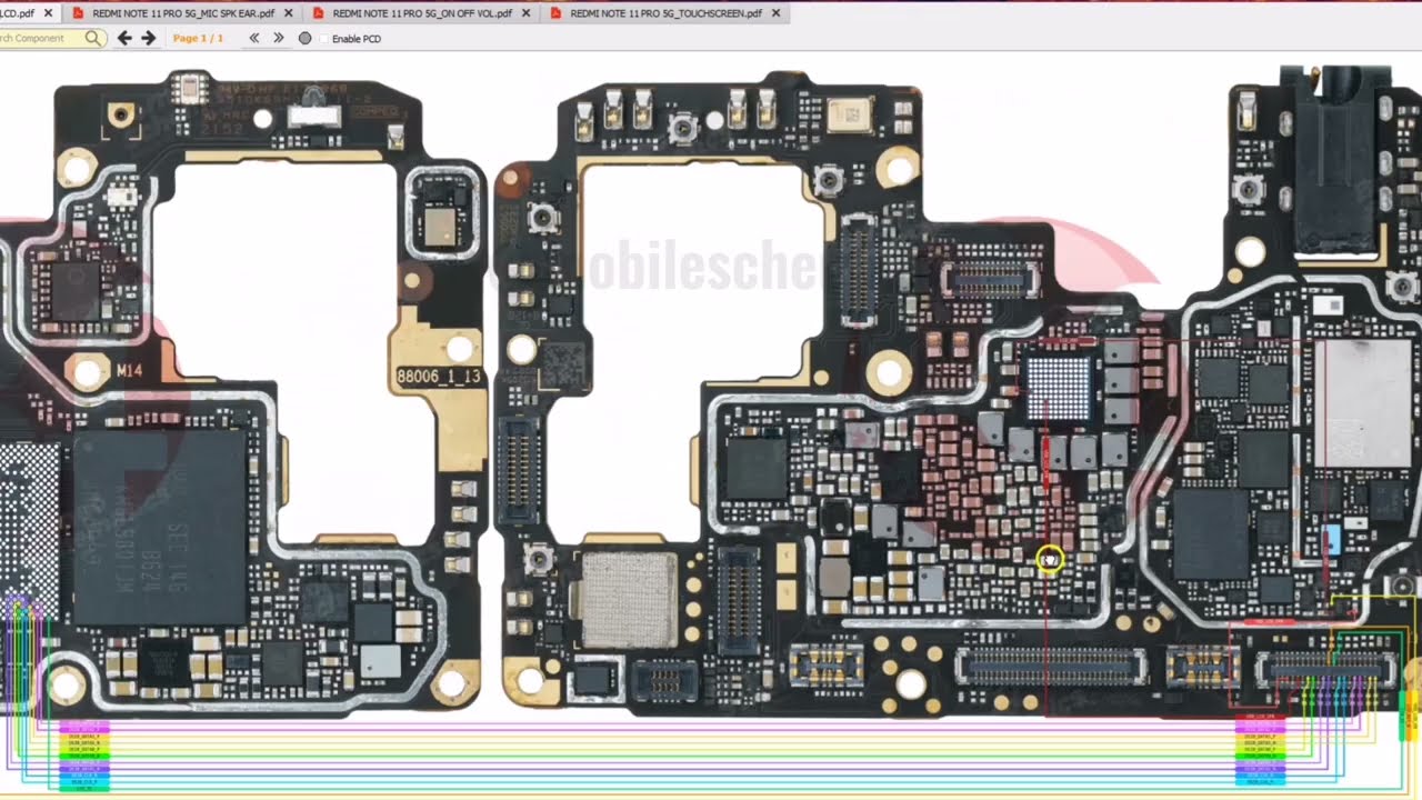Xiaomi Redmi note 11 pro 5g Lcd light charging touch full Hardware solutions