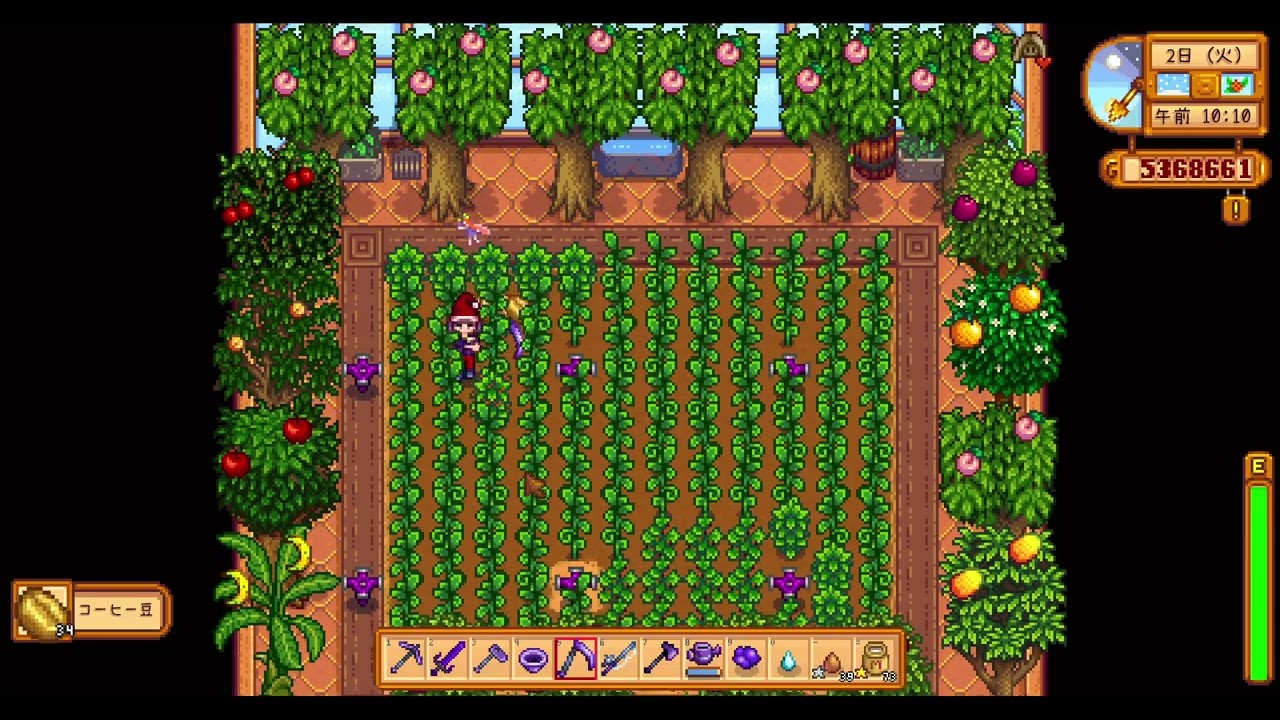 【StardewValley】#162～ハンバーガー食べて元気な日１～2025.11.30