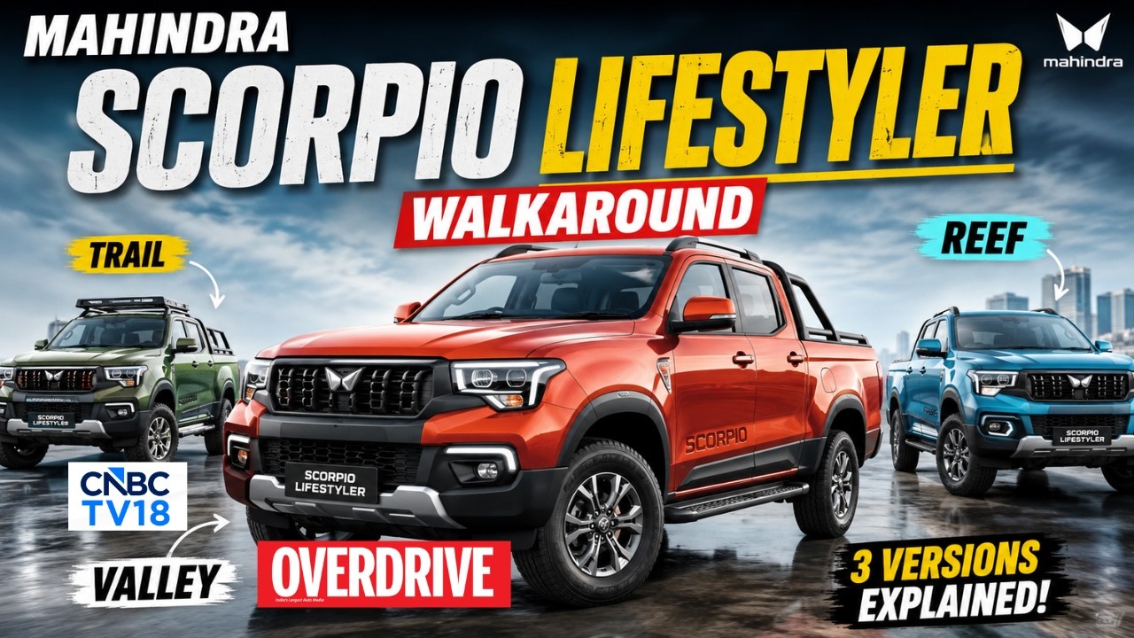 Представлен Mahindra Scorpio Lifestyler: версии Reef, Trail и Valley | Overdrive