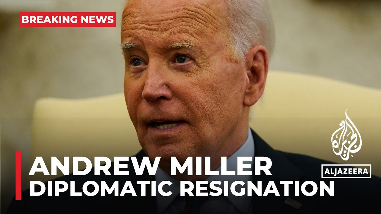 Andrew Miller, US Department expert on Israel-Palestine, resigns amid Gaza war